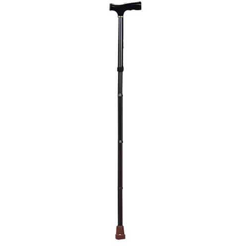 Baston de aluminiu, reglabil, pliabil
