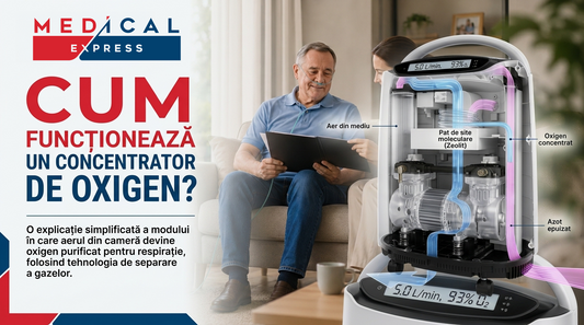 Cum funcționează un concentrator de oxigen?