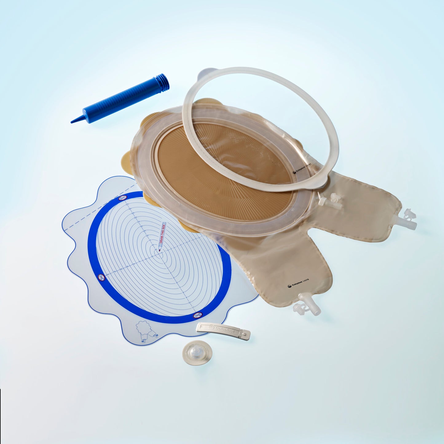 Sac colector cu evacuare pentru fistule