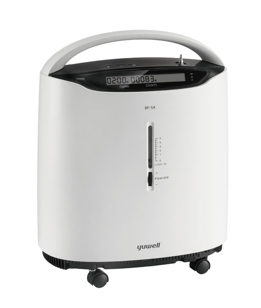 Concentrator de oxigen staționar Yuwell 8F-5A, pentru utilizare la domiciliu
