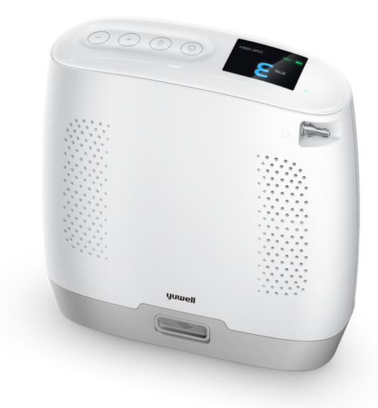 Concentrator de oxigen portabil Yuwell Spirit 3, pentru utilizare în deplasare