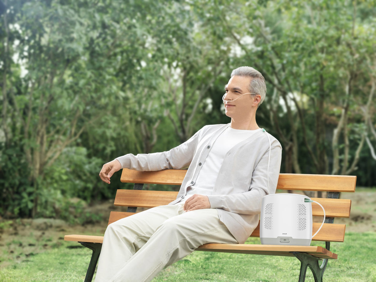 Yuwell Spirit 3 utilizat în exterior